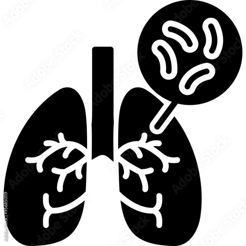 Tuberculosis Germs Icon