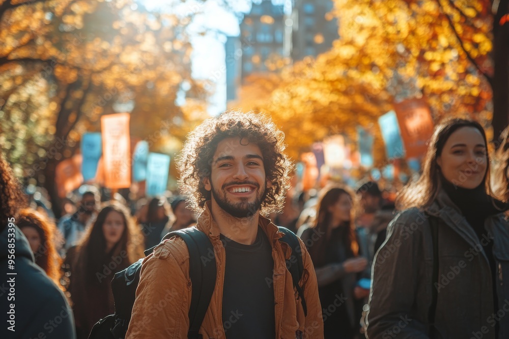 A diverse group of Americans celebrating Smoking Cessation Day with joy and support, in a park setting. Generative AI A diverse group of Americans celebrating Smoking Cessation Day with joy and support, in a park setting. Generative AI