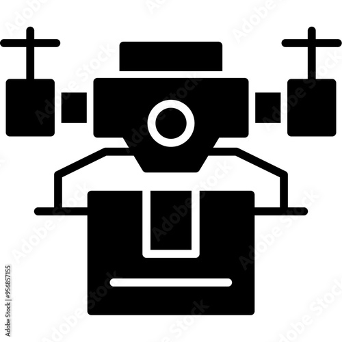 Drone Delivery Icon