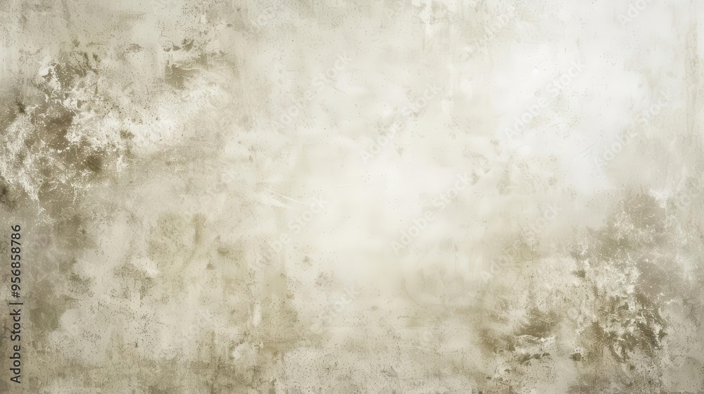 textured white background with aged paper effect and subtle grunge overlay abstract vignette design