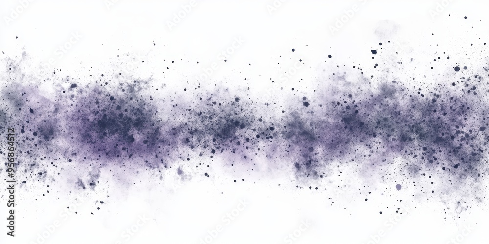 Obraz premium Gray and purple spots create a grunge texture on a white background for artistic inspiration