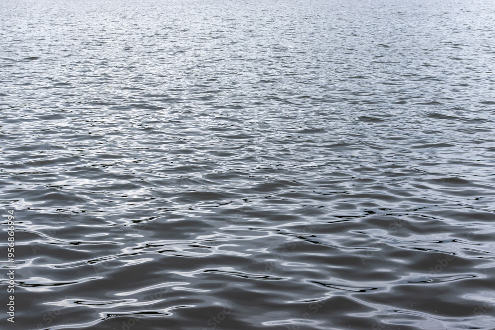 Blue water surface with soft waves. blue waves - water surface on sea or lake. Texture or pattern Blue water surface with soft waves. blue waves - water surface on sea or lake. Texture or pattern