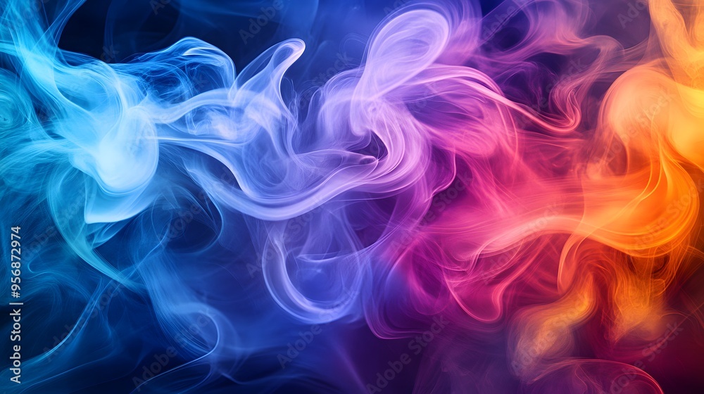 Abstract Smoke Art: Swirls of colorful smoke in mid-air, creating intricate patterns that blend and intertwine with each other.
Abstract Smoke Art: Swirls of colorful smoke in mid-air, creating intricate patterns that blend and intertwine with each other.