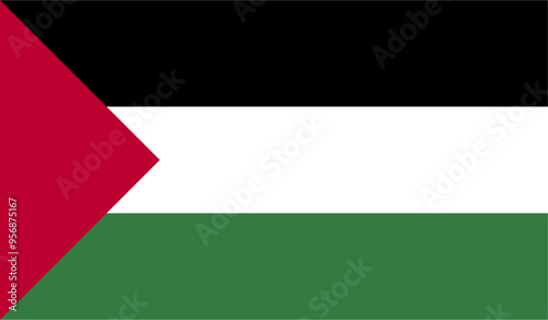 Free Download Palestine flag background modern design - GFXLoad