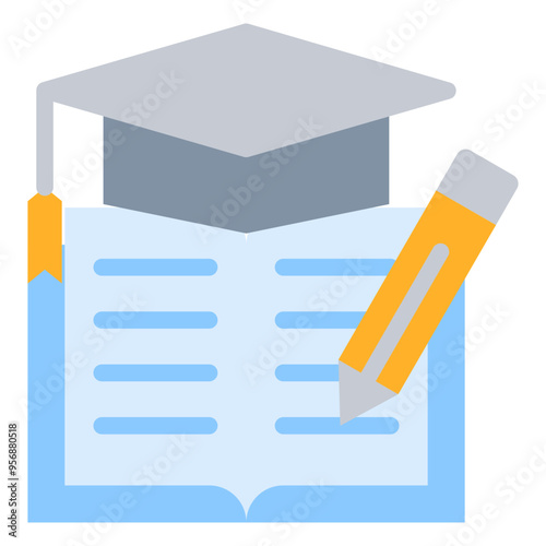 Thesis Flat Icon Free Download Thesis Flat Icon - GFXLoad
