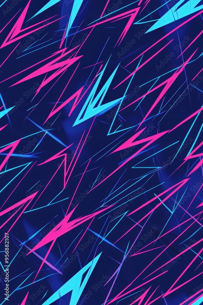 Abstract neon pattern Abstract neon pattern
