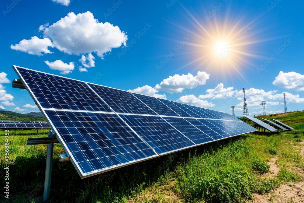 Photovoltaic cells, concentrated solar power, high-efficiency systems focus sunlight to maximize energy output