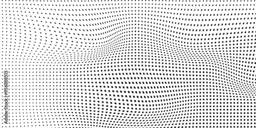 Wallpaper Mural Dot pattern seamless background. Polka dot pattern template Monochrome dotted texture modern digital Torontodigital.ca