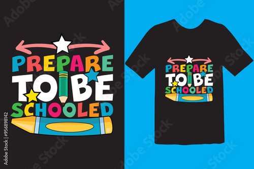 Back to School T-shirt Design, First day of school shirt, , Funny Teacher or Student Shirt, Last Day of School, 100 Magical Days