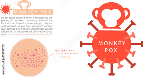 LOGO Monkey Pox Mpox Monkeypox virus.eps