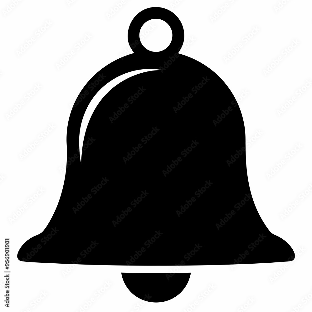 Bell Black silhouette Bell Black silhouette