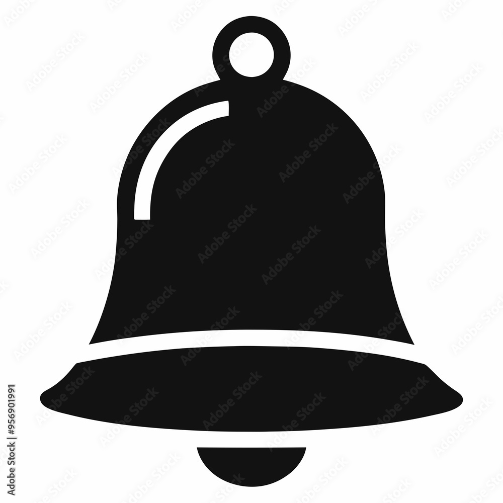 Bell Black silhouette Bell Black silhouette