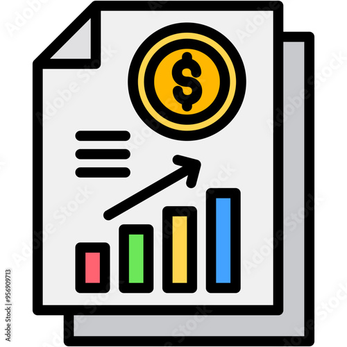 Financial Report Icon