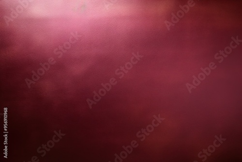 Maroon foil metallic wall with glowing shiny light, abstract texture background blank empty with copy space for product design or text copyspace mock-up 