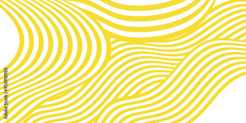 Pattern texture of Chinese noodles, Spaghetti, pasta or Ramen noodles. Vector illustration.