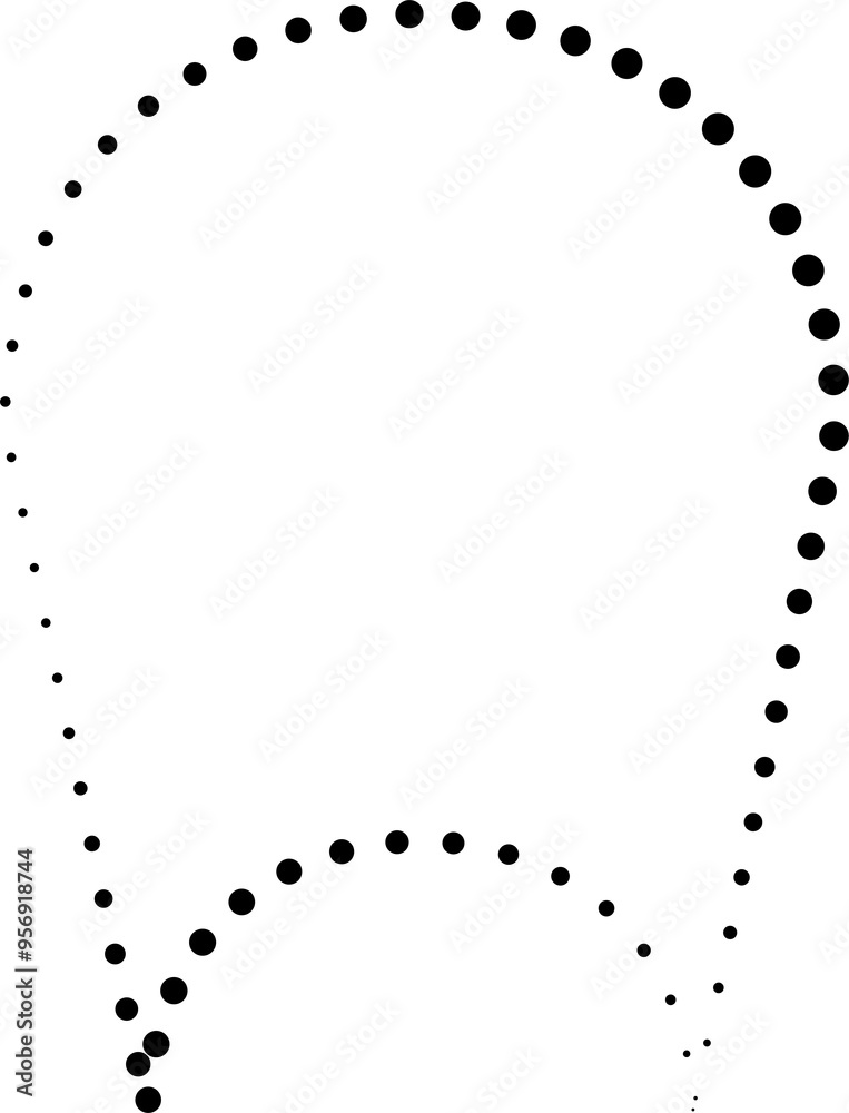 Square dotted line set. Geometric shapes Square dotted line set. Geometric shapes