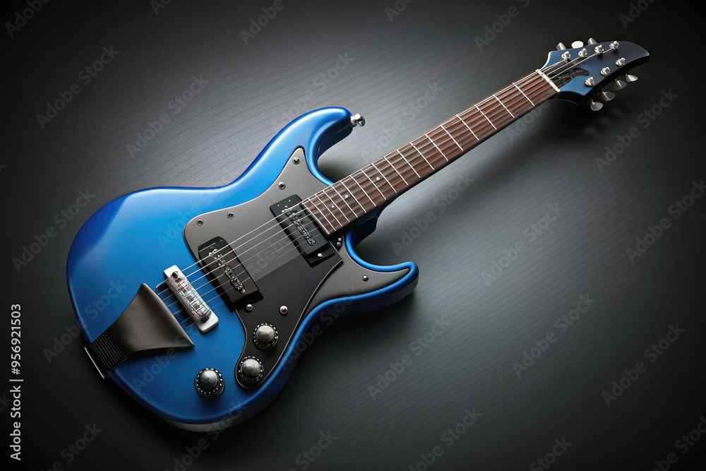 electric guitar rockstar icon concept music performance secondary edgy bold mood rebellious style black leather color electric blue electric guitar rockstar icon concept music performance secondary edgy bold mood rebellious style black leather color electric blue