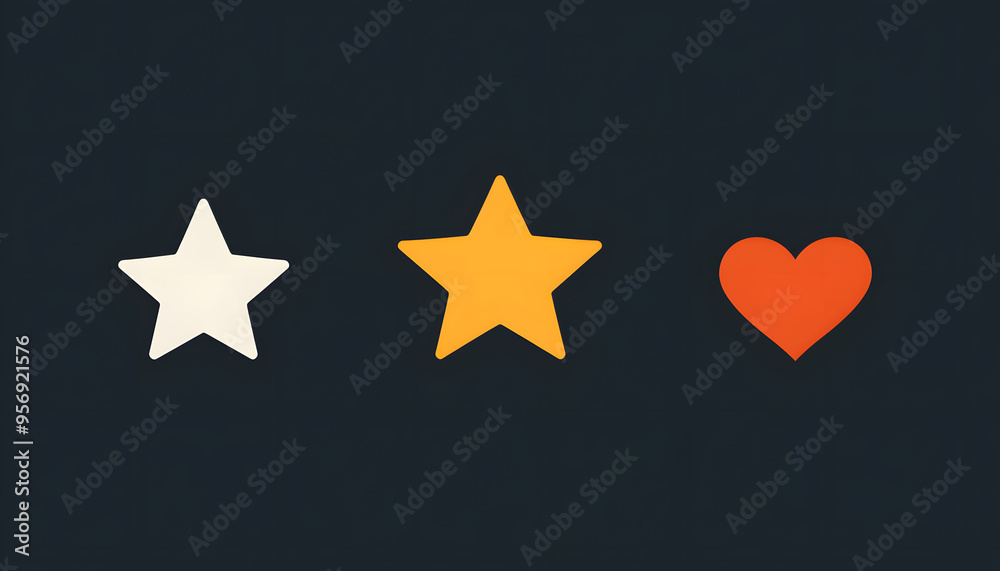A single, small icon or symbol, such as a star or heart, centered on a solid background.