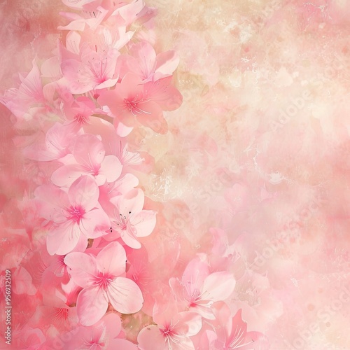 Stunning Soft and Romantic Pink Background: A Dreamy and Alluring Visual. Showcasing Tenderness and Charm. 