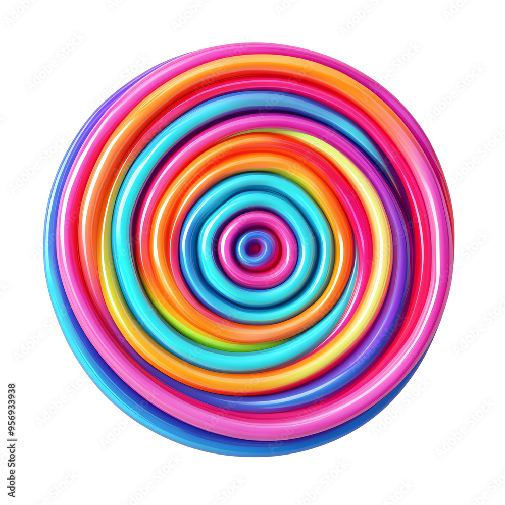 Vibrant and colorful spiral pattern showcasing an array of bright hues in a concentric design, ideal for artistic projects. Vibrant and colorful spiral pattern showcasing an array of bright hues in a concentric design, ideal for artistic projects.