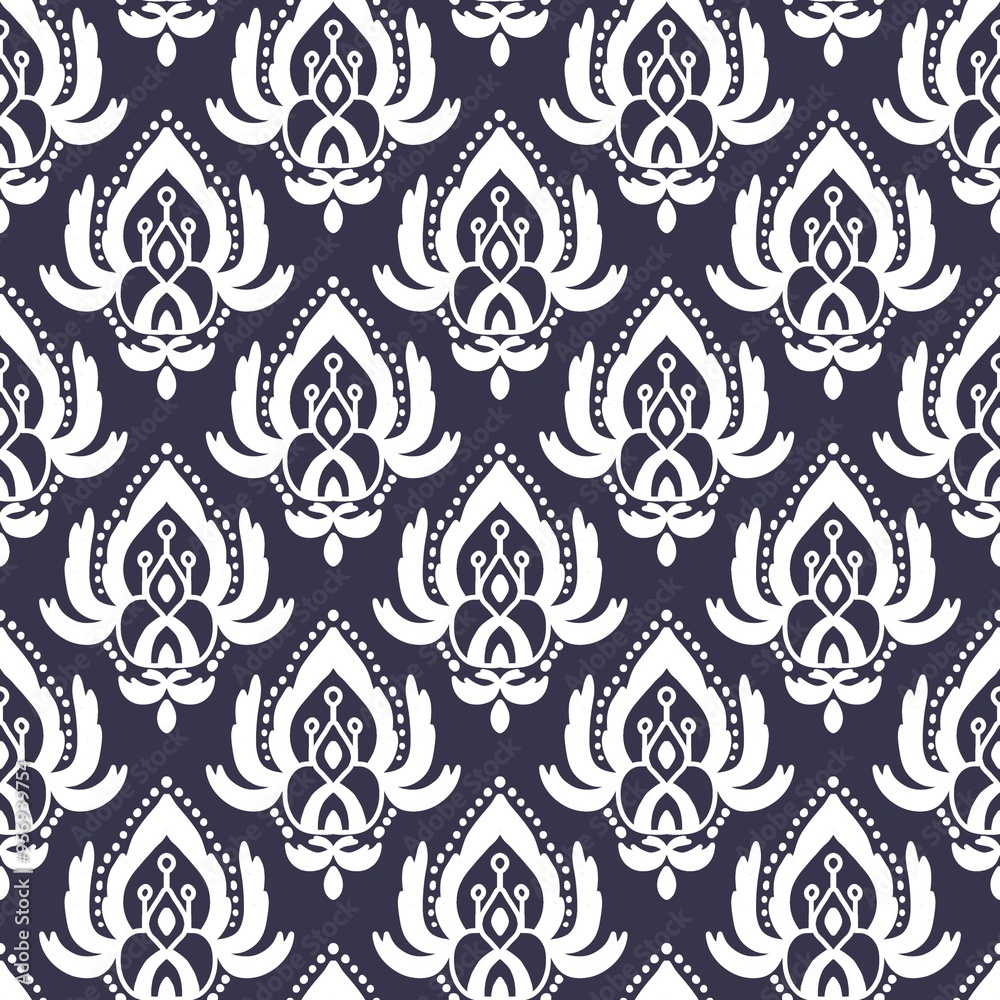 Flower Pattern Ethnic Geometric Flower Pattern Ethnic Geometric