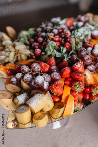 mixed fruit and nuts