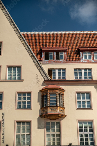 Tallinn Old Town during summer, Estonia