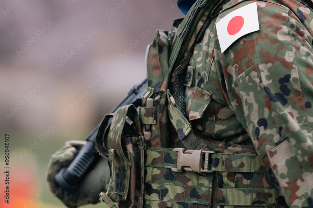 Fototapeta premium 自衛官