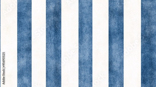 Blue and White Stripe Background Pattern 