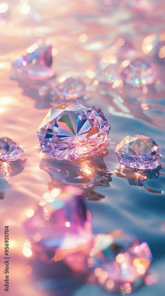 Diamonds in Water. Diamonds in Water.