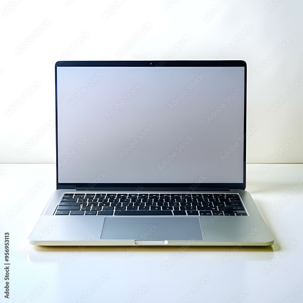 Clean and professional mockup of a MacBook Pro with a blank screen. perfect for showcasing website designs. app interfaces. or product presentations. Clean and professional mockup of a MacBook Pro with a blank screen. perfect for showcasing website designs. app interfaces. or product presentations.