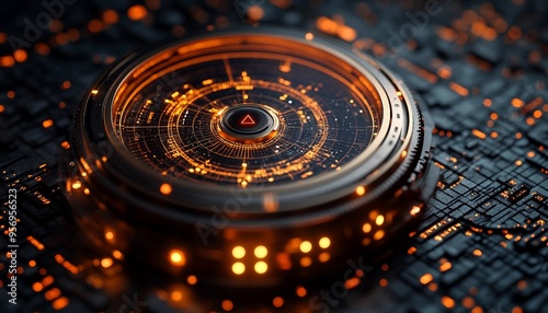 Wallpaper Mural Precision Mapping: The Evolution of GPS Technology, concept that highlights the evolution of GPS technology, Torontodigital.ca