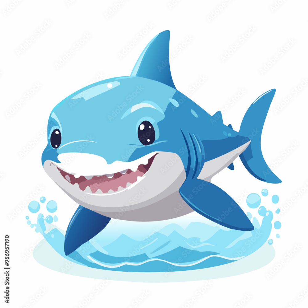 Shark Cute Small Cartoon Baby Animal Character
Shark Cute Small Cartoon Baby Animal Character