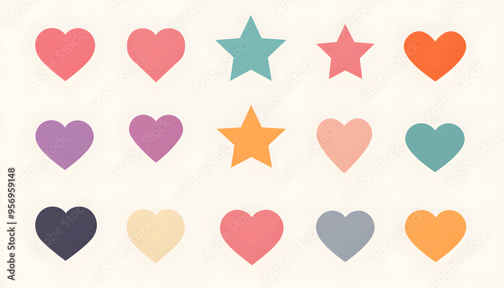 A single, small icon or symbol, such as a star or heart, centered on a solid background. A single, small icon or symbol, such as a star or heart, centered on a solid background.
