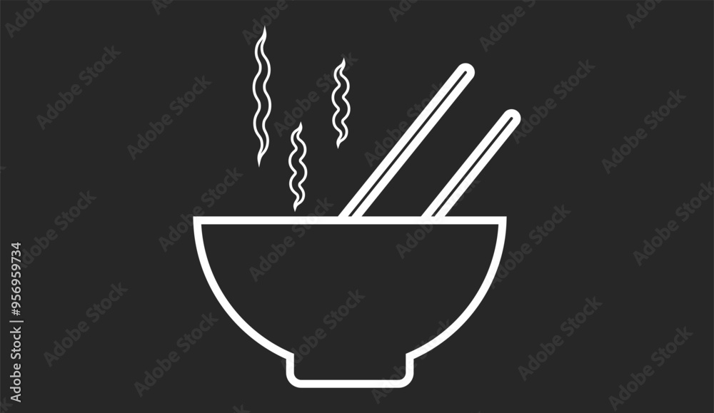 Bowl icon set collection in black design. Containing rice in bowl, hot soup icon. Bowl icon set collection in black design. Containing rice in bowl, hot soup icon.