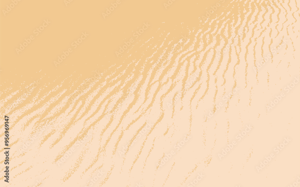 Vector sand texture. Sandy grains background for banner design, travel flyer, poster template. Color textured effect. Beach holiday backdrop. Monochrome pattern of seaside.