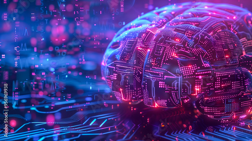 ilustração inteligência artificial Artificial Intelligence, 