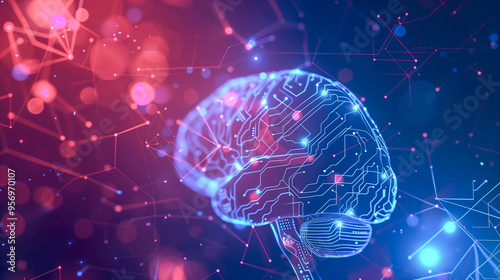 ilustração inteligência artificial Artificial Intelligence, 