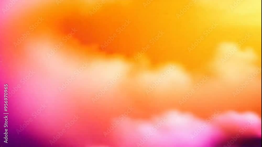 Loop abstract cloud effect in orange and pinks looping video Loop abstract cloud effect in orange and pinks looping video
