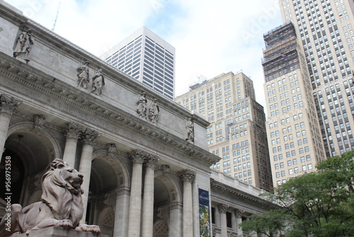 Public library in new york photo