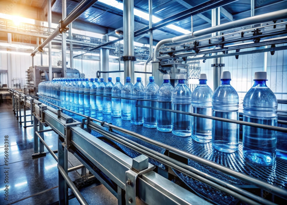 Fototapeta premium mineral water extraction innovation