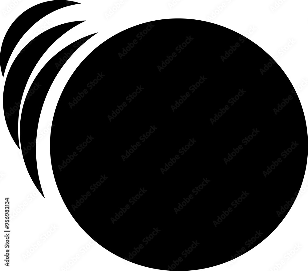 Circle black blend overlapping. Abstract geometric element design Circle black blend overlapping. Abstract geometric element design