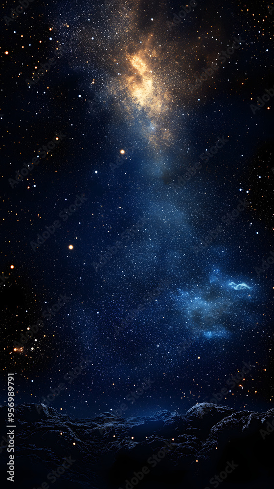 Ultra-High Definition View of a Vast Starry Universe in 8K