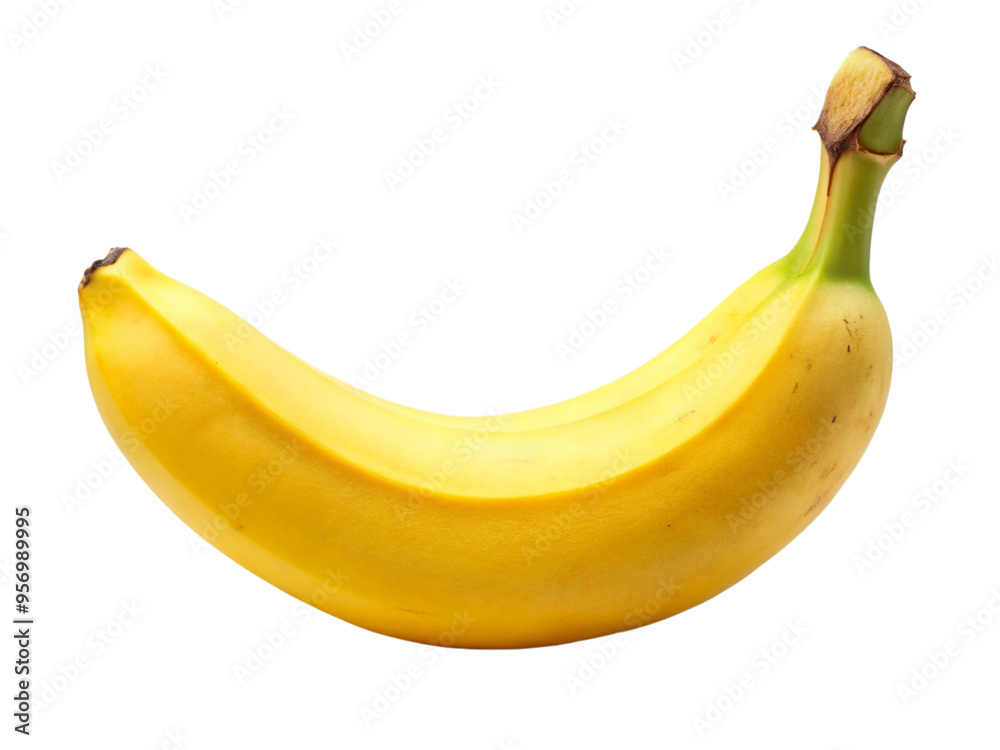 Isolated Banana with Transparent Background: Perfect for Graphic Design Isolated Banana with Transparent Background: Perfect for Graphic Design