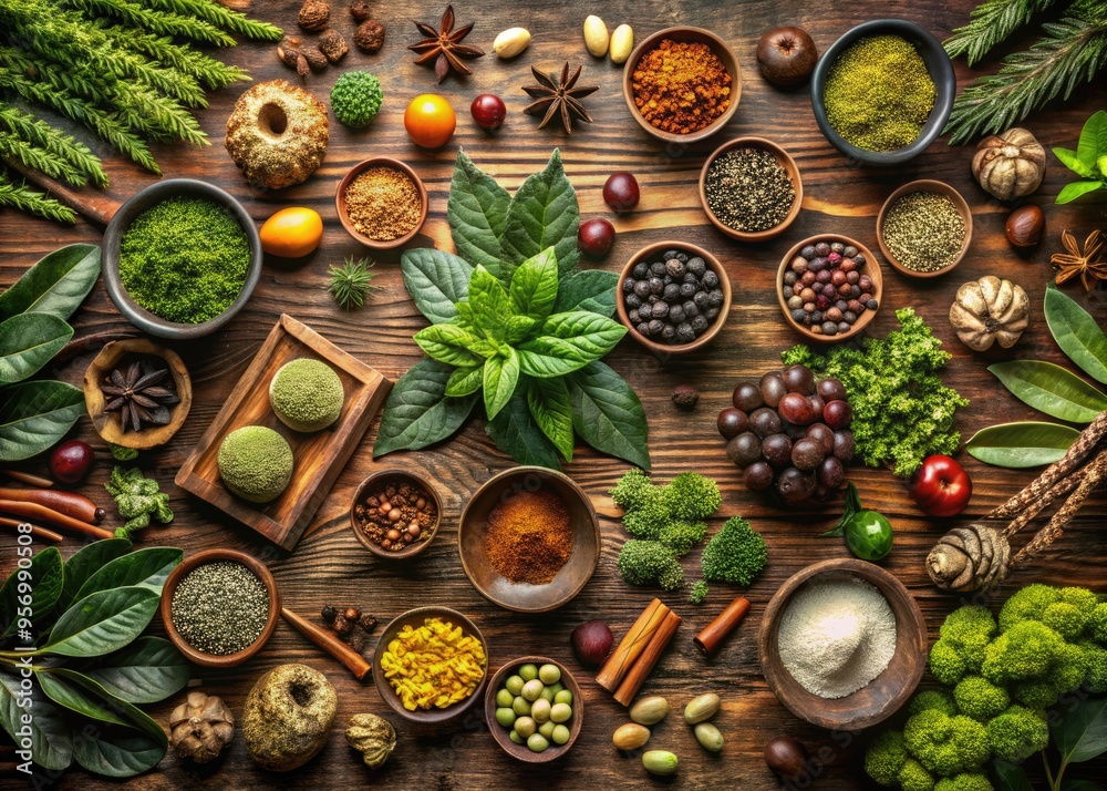 natural primitive earthy tones