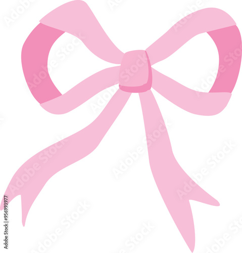 Ribbon bow bunting