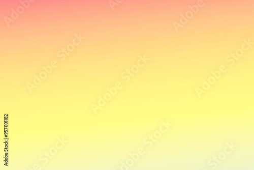 Blurry abstract illustration with gradient, ui design background with yellow tech pattern