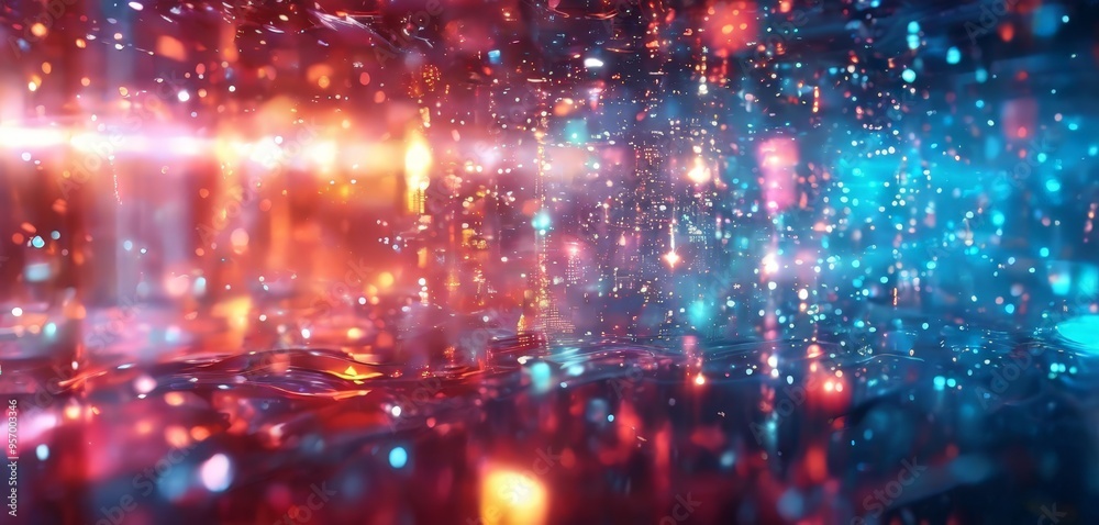 abstract background with colorful lights abstract background with colorful lights