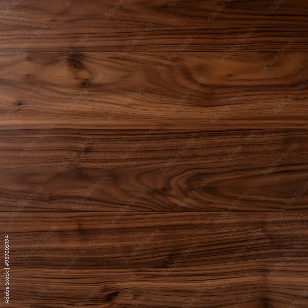 Obraz premium Detailed Textures of American Walnut Wood with Natural Grains and Patterns