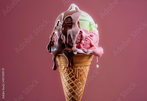 Softy, Ice cream Cone & Cup